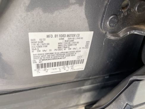 Used 2022 Ford Explorer ST-Line AWD/4WD image 29