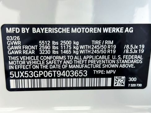 New 2026 BMW X3 xDrive30 w/ Convenience Package AWD/4WD image 27