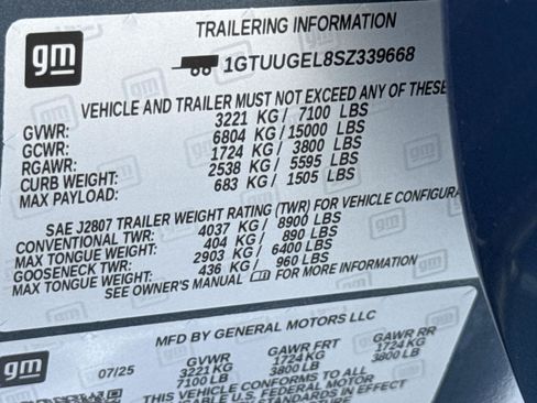 Used 2025 GMC Sierra 1500 Denali AWD/4WD image 16