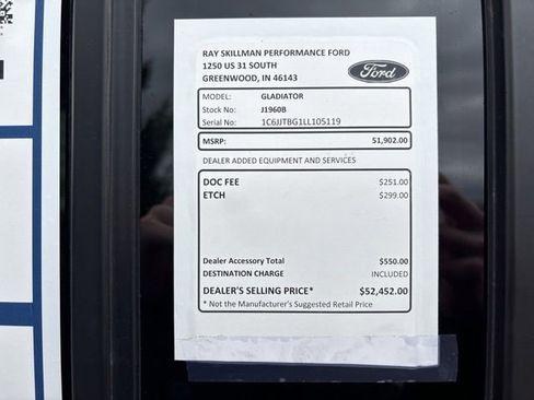 Used 2020 Jeep Gladiator Rubicon image 2