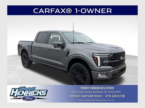 Used 2025 Ford F150 Platinum w/ Equipment Group 702A High AWD/4WD image 1