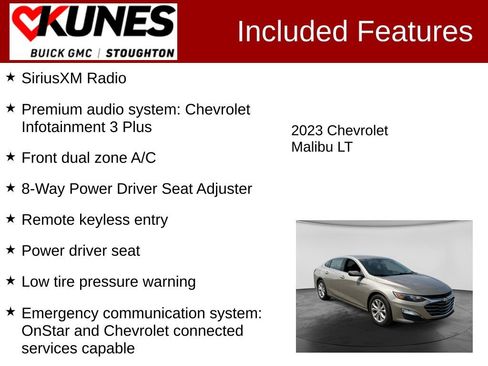 Used 2023 Chevrolet Malibu LT FWD image 3