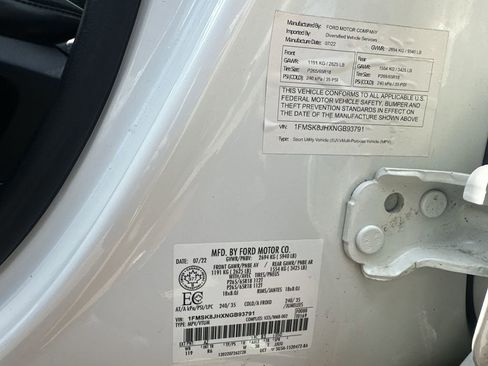 Used 2022 Ford Explorer Timberline w/ Timberline Technology Package image 35