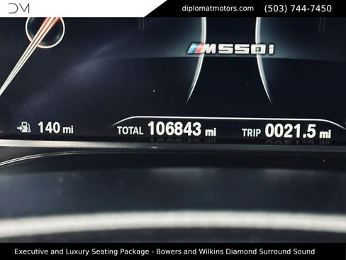 Used 2018 BMW M550i xDrive w/ Driving Assistance Package AWD/4WD image 34