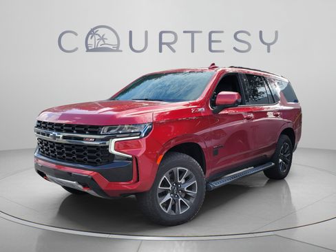 Used 2021 Chevrolet Tahoe Z71 w/ Rear Media and Nav Package AWD/4WD image 1