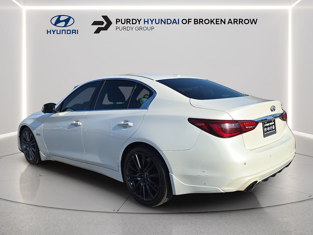 Used 2018 INFINITI Q50 Red Sport 400 w/ Proactive Package RWD image 5