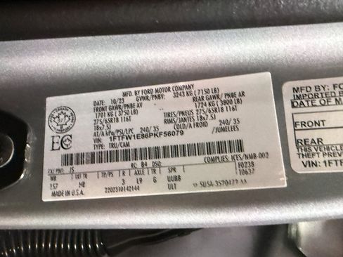 Used 2023 Ford F150 Lariat w/ FX4 Off-Road Package image 56