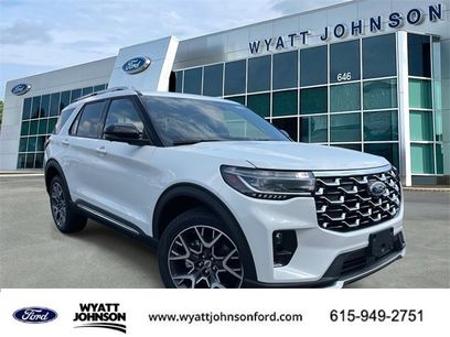 New 2025 Ford Explorer Platinum