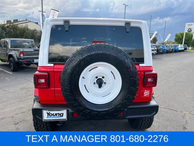 New 2026 Jeep Wrangler Unlimited Sahara w/ Whitecap Package AWD/4WD image 4