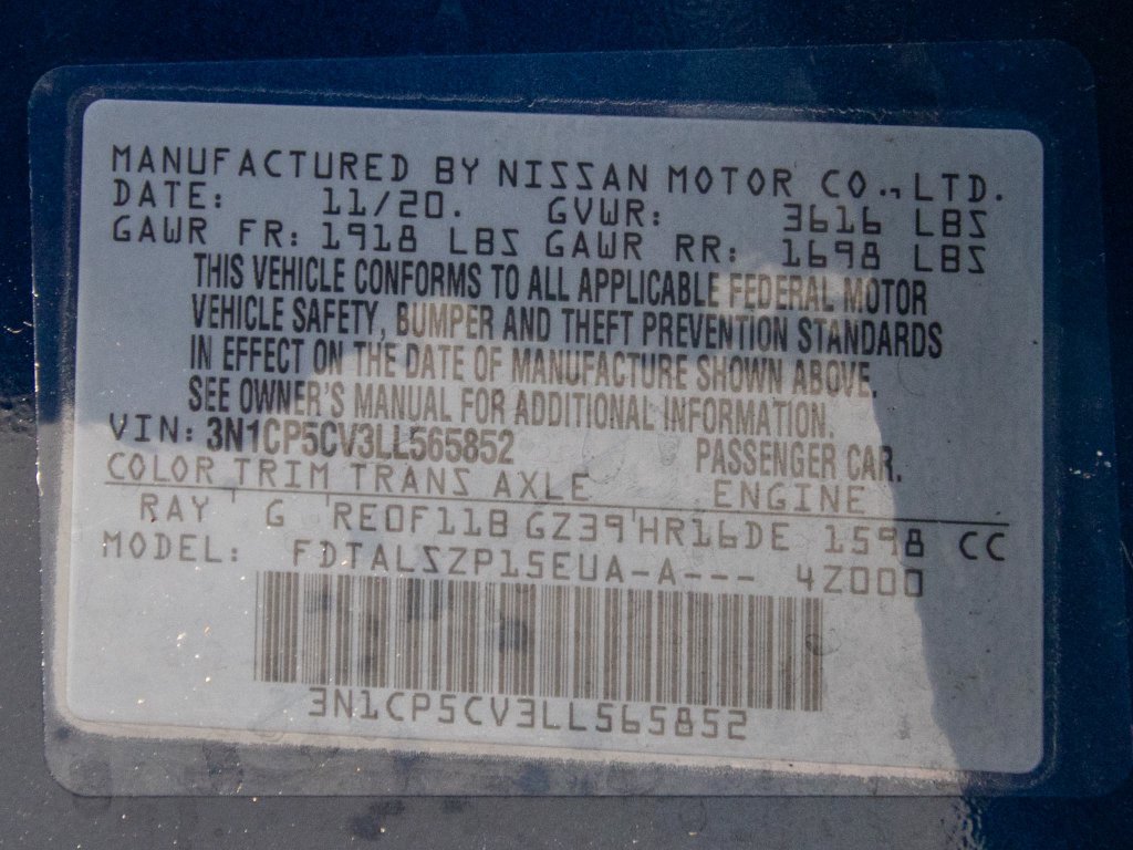 Used 2020 Nissan Kicks SV FWD image 29
