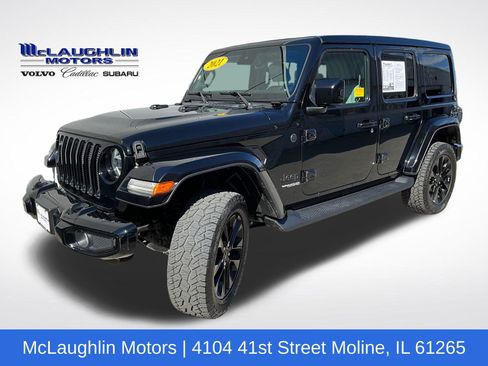 Used 2021 Jeep Wrangler Unlimited Sahara AWD/4WD image 1