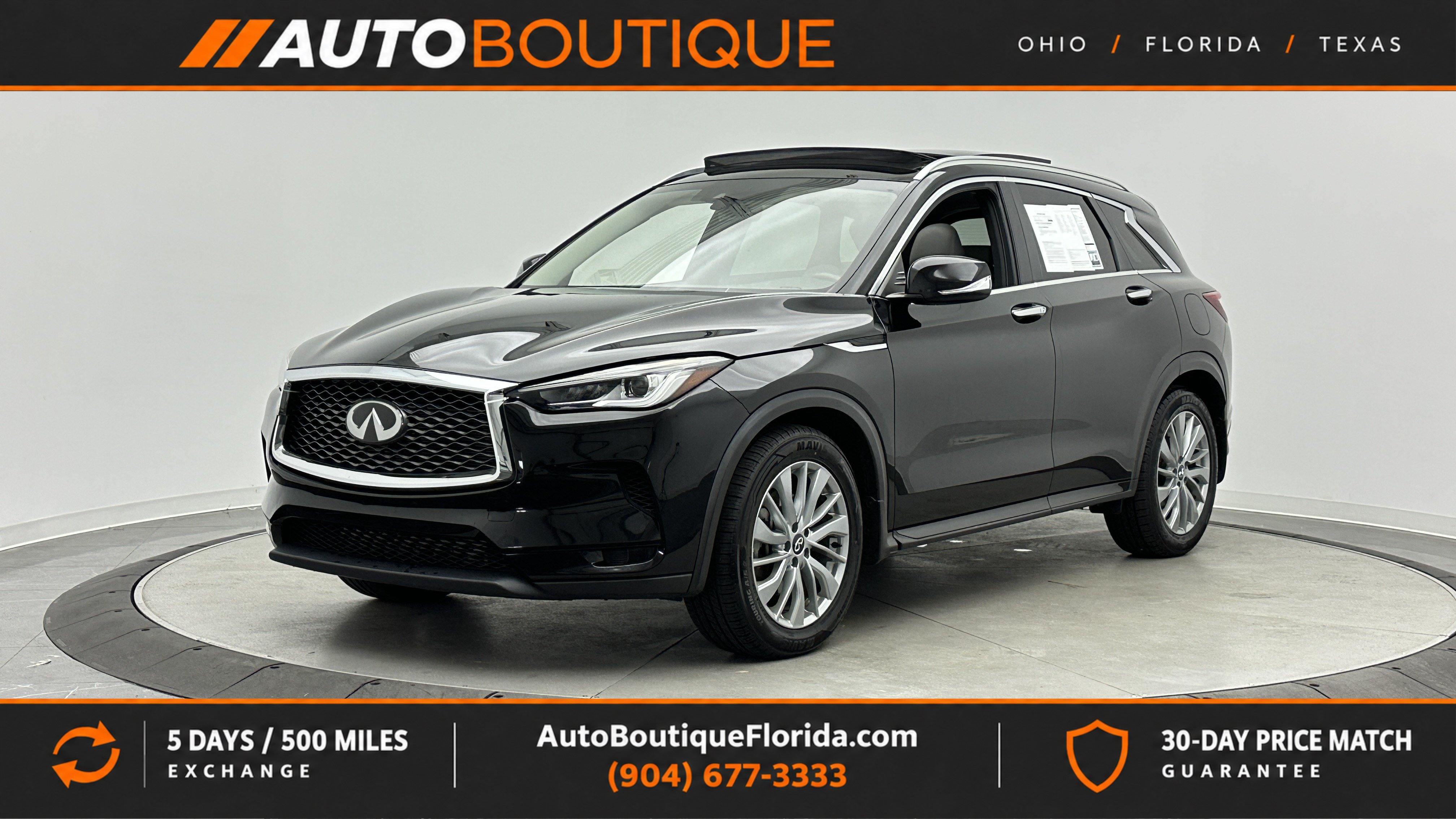 Used 2023 INFINITI QX50 Luxe FWD image 1