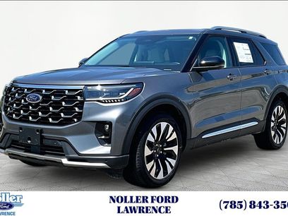 Certified 2025 Ford Explorer Platinum w/ LUX Leather Package