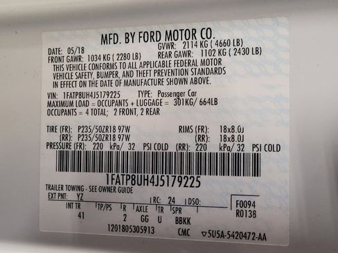 Used 2018 Ford Mustang Premium image 33