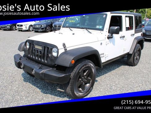 Used 2016 Jeep Wrangler Unlimited Sport w/ Quick Order Package 24S AWD/4WD image 1