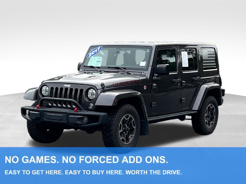 Used 2017 Jeep Wrangler Unlimited Rubicon AWD/4WD image 1