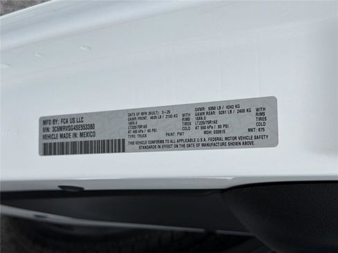 Used 2025 RAM ProMaster 3500 FWD image 29