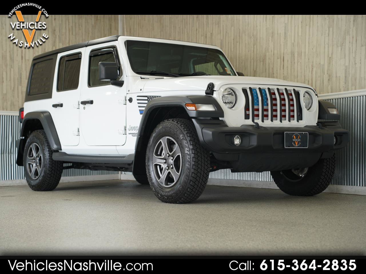 Used 2018 Jeep Wrangler Unlimited Sport S AWD/4WD image 1