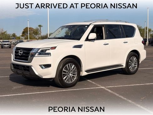 Certified 2024 Nissan Armada SL w/ Captain's Chairs Package RWD image 1