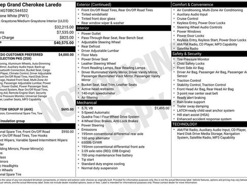 Used 2011 Jeep Grand Cherokee Laredo AWD/4WD image 6