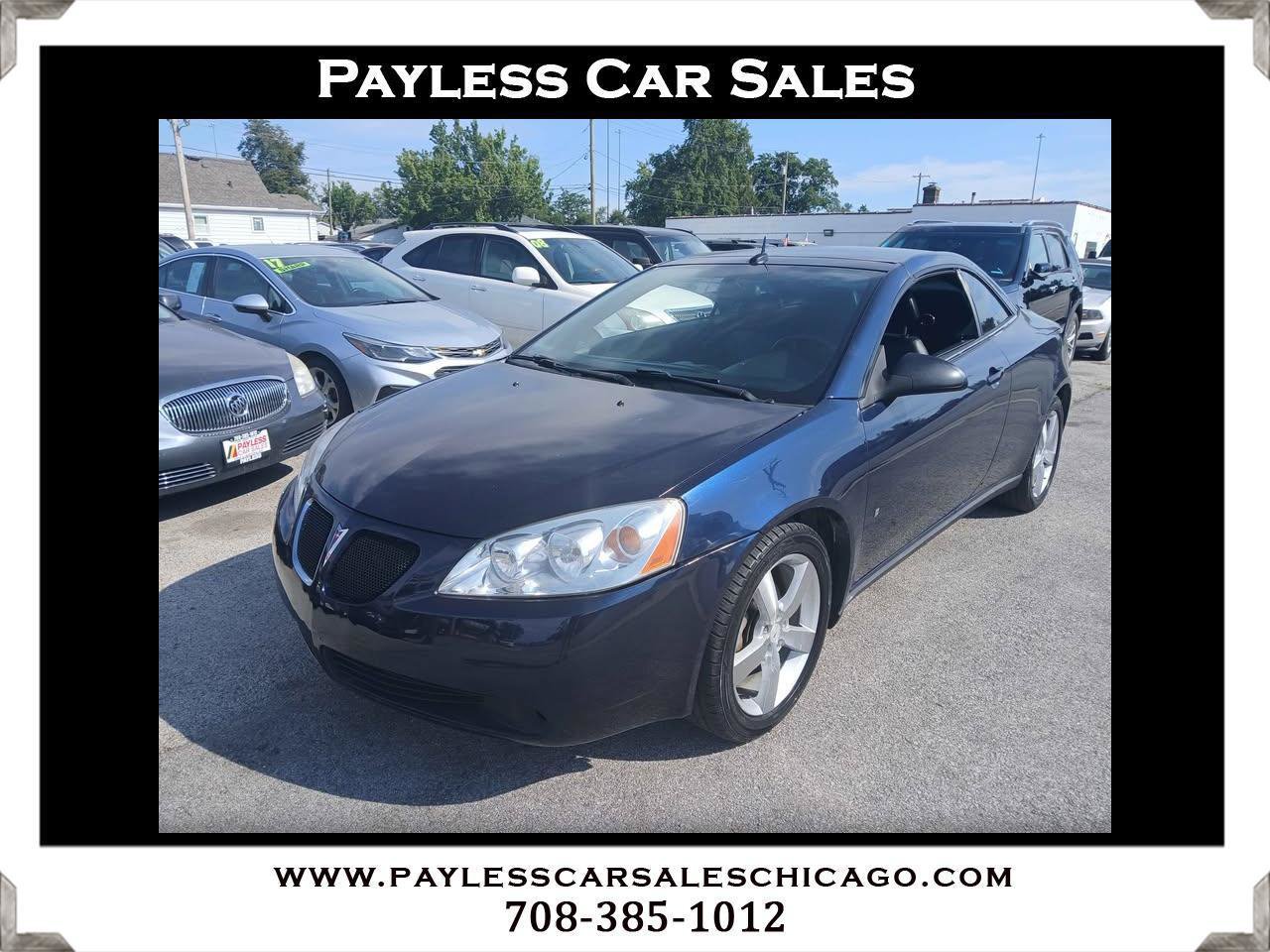 Used 2008 Pontiac G6 GT w/ Premium Package FWD image 1