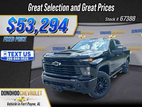 Used 2025 Chevrolet Silverado 2500 Custom w/ Custom Value Package AWD/4WD image 1