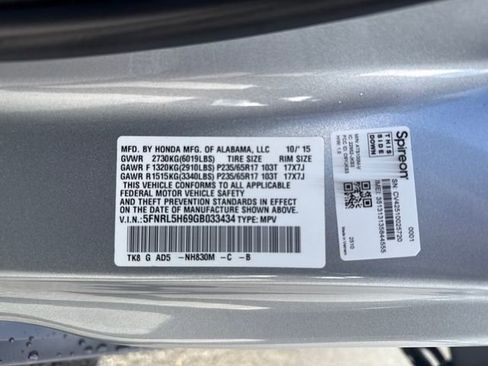 Used 2016 Honda Odyssey EX-L image 19