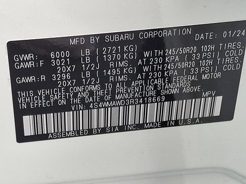 Used 2024 Subaru Ascent Touring AWD/4WD image 28