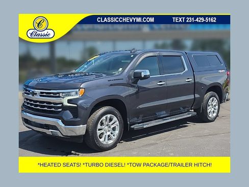 Used 2024 Chevrolet Silverado 1500 LTZ w/ LPO, Dark Essentials Package AWD/4WD image 1