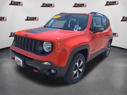 Used 2021 Jeep Renegade Trailhawk w/ Sun & Sound Group AWD/4WD image 1
