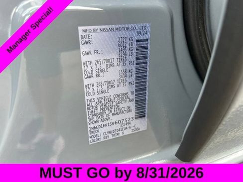Used 2025 Nissan Frontier PRO-4X AWD/4WD image 34