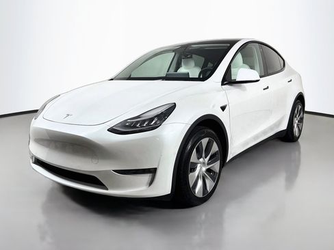 Used 2021 Tesla Model Y Long Range AWD/4WD image 1