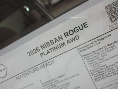 New 2026 Nissan Rogue Platinum w/ Platinum Premium Package image 5