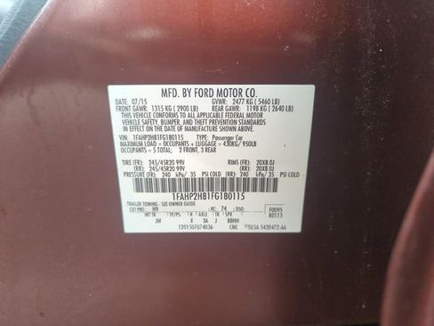 Used 2015 Ford Taurus SEL w/ Equipment Group 201A AWD/4WD image 36