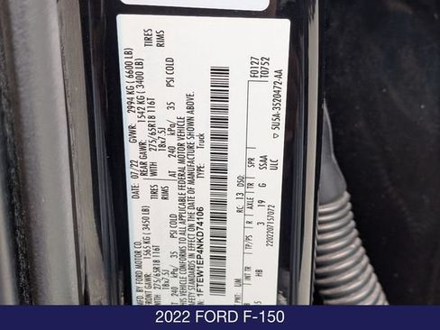 Used 2022 Ford F150 Lariat AWD/4WD image 30