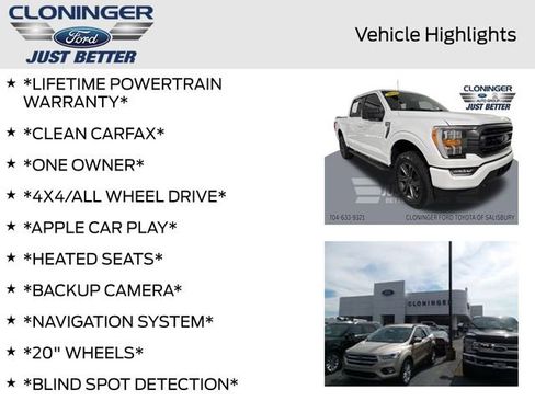 Used 2023 Ford F150 XLT w/ Equipment Group 302A High image 4