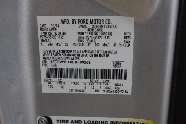 Used 2014 Ford F150 Lariat w/ Equipment Group 502A Luxury AWD/4WD image 42