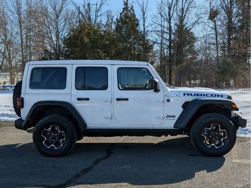 Used 2022 Jeep Wrangler Unlimited Rubicon 4xe w/ Cold Weather Group image 4
