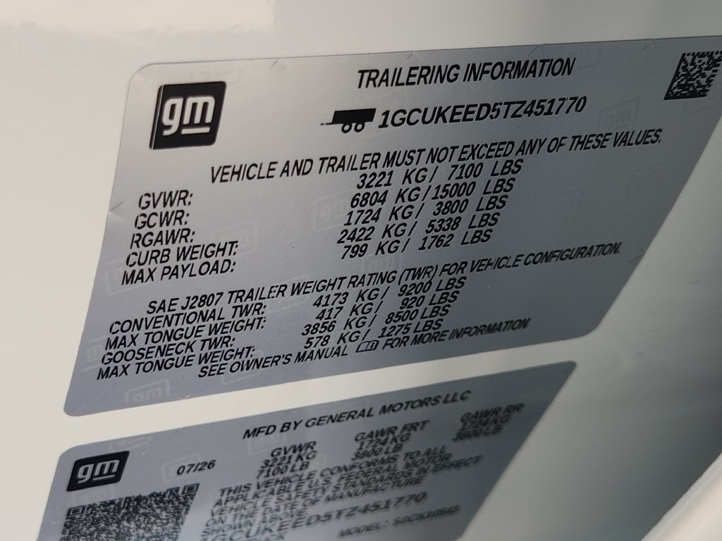 New 2026 Chevrolet Silverado 1500 RST AWD/4WD image 8