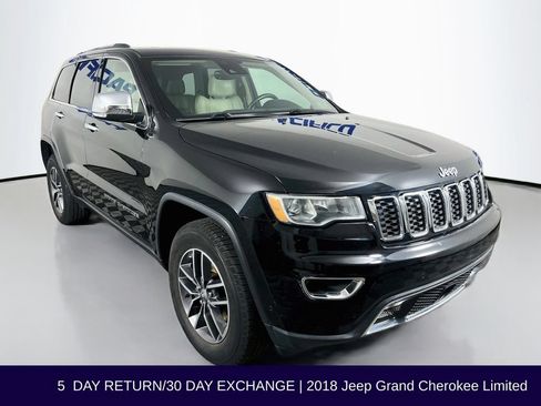 Used 2018 Jeep Grand Cherokee Limited AWD/4WD image 1