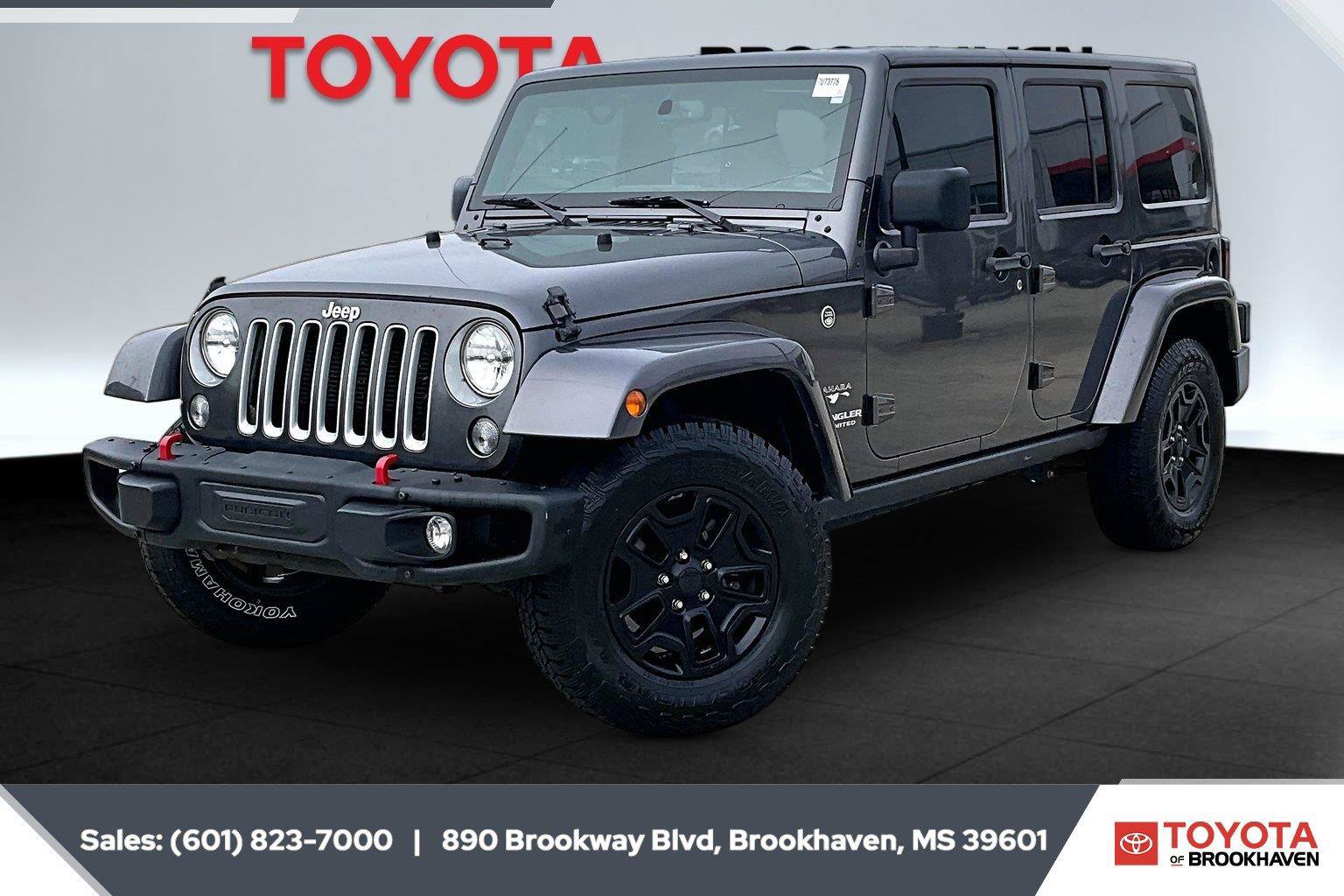 Used 2016 Jeep Wrangler Unlimited Sahara AWD/4WD image 10