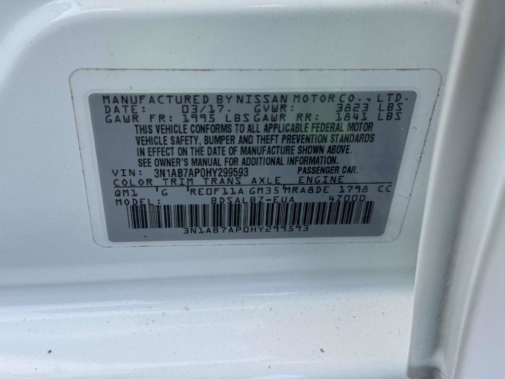 Used 2017 Nissan Sentra S FWD image 30