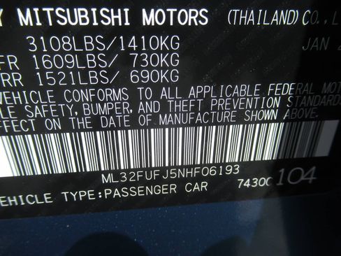 Used 2022 Mitsubishi Mirage G4 FWD image 13