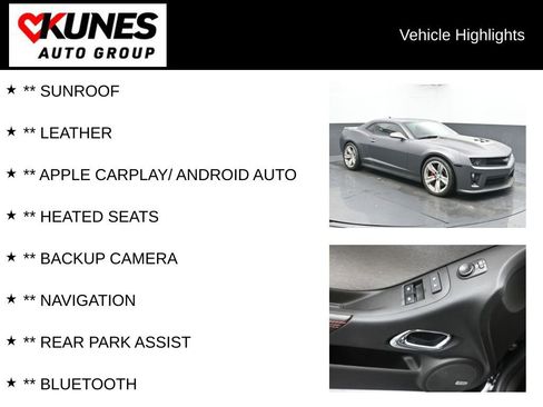 Used 2013 Chevrolet Camaro ZL1 image 2