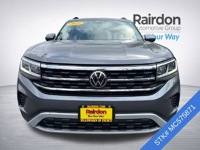 Used 2021 Volkswagen Atlas SE AWD/4WD image 2