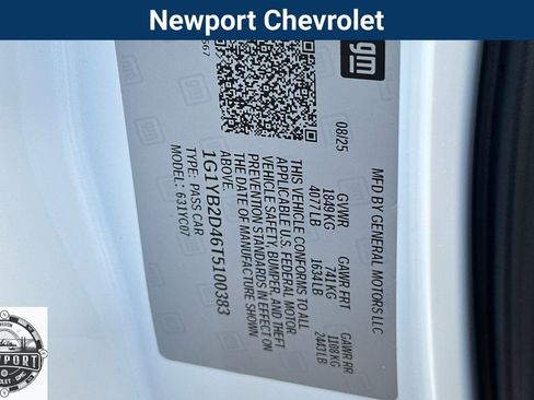 New 2026 Chevrolet Corvette Stingray Preferred Cpe w/ Z51 Performance Package image 20