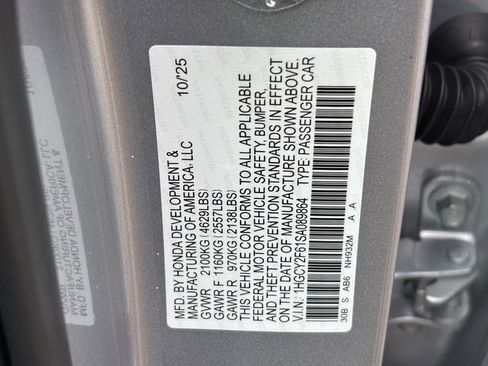 New 2025 Honda Accord EX-L image 18