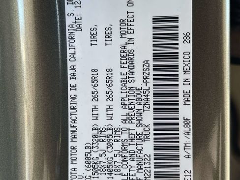 New 2026 Toyota Tacoma TRD Sport image 22