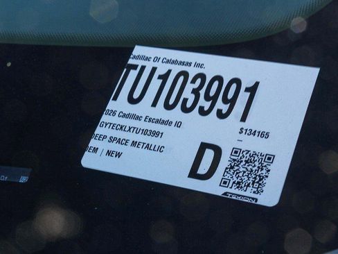 New 2026 Cadillac Escalade IQ Luxury 1 image 18