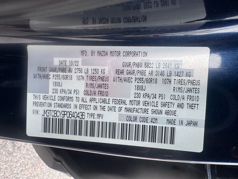 Used 2023 MAZDA CX-9 Touring AWD/4WD image 51